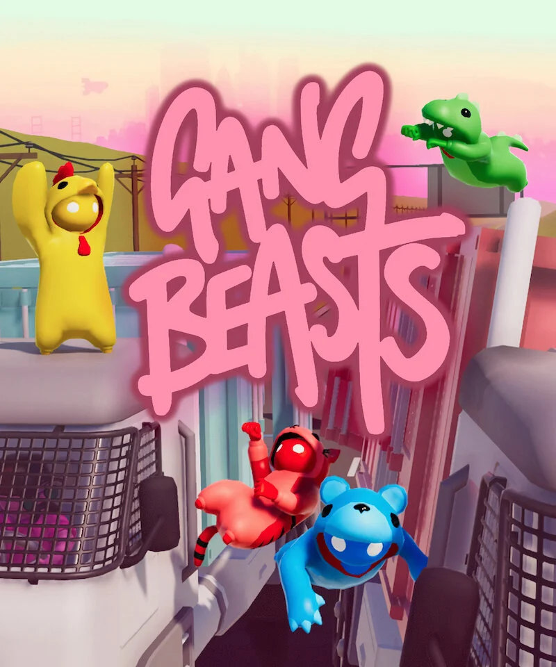 Posts Gang Beasts GB Trucks Boxart (AI Upscaled) (1) 