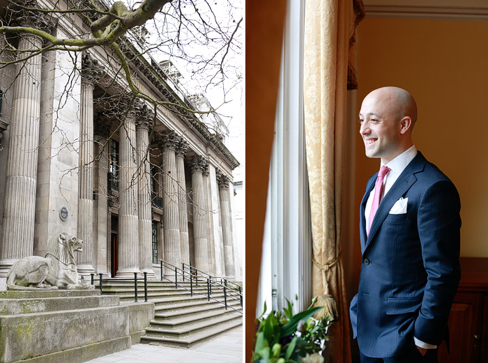 intimate london wedding