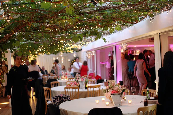 wedding reception at Ham Polo Club richmond