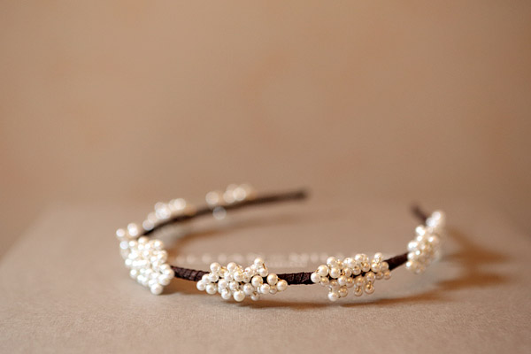 Gillian Million wedding headpiece