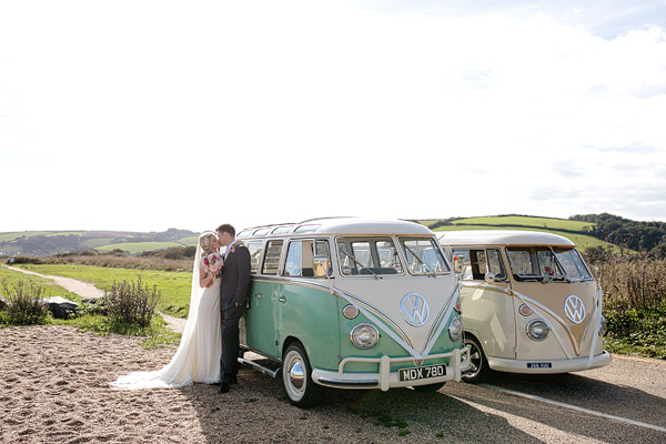 wedding vintage campervan