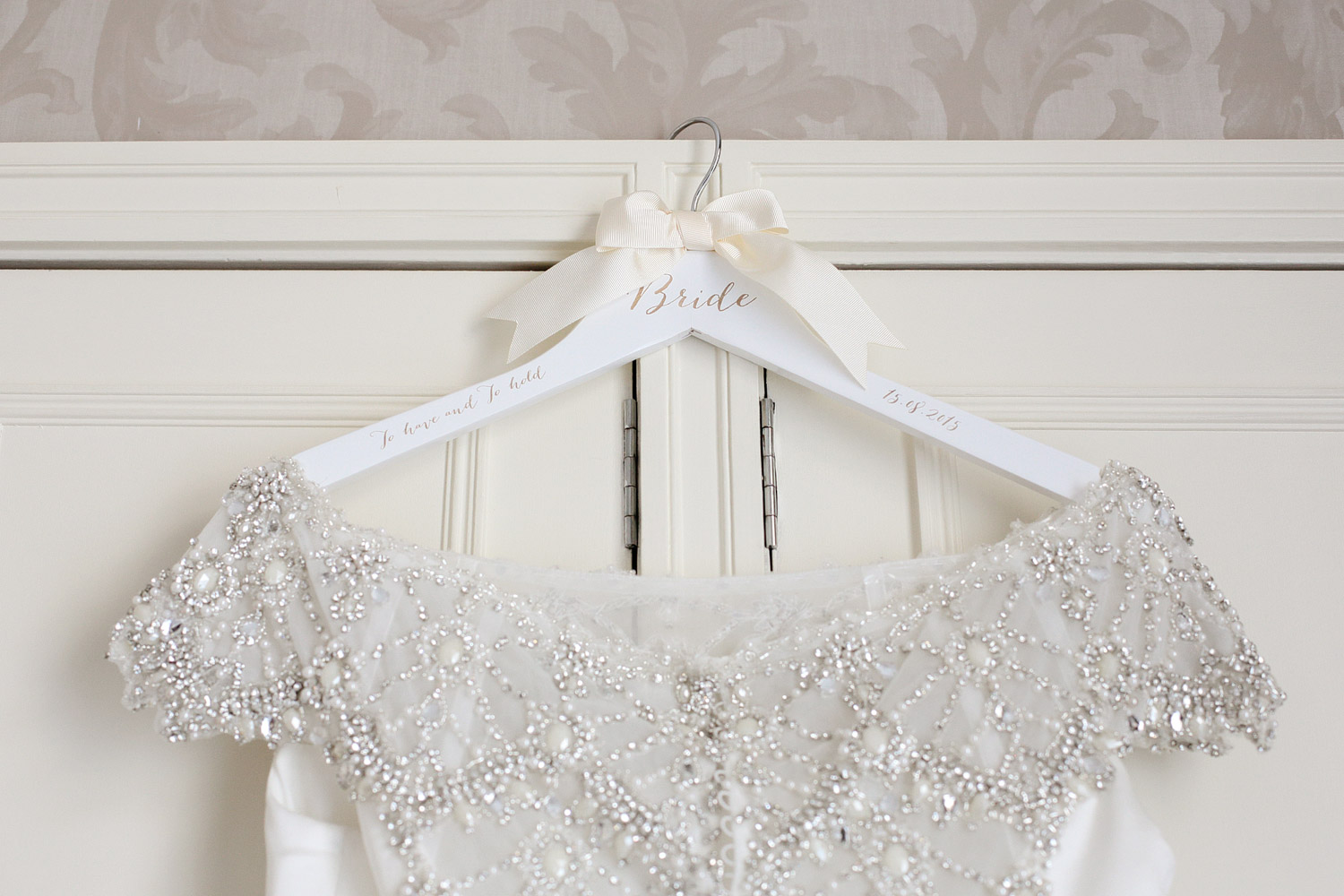 Just Alexander embellished wedding dress