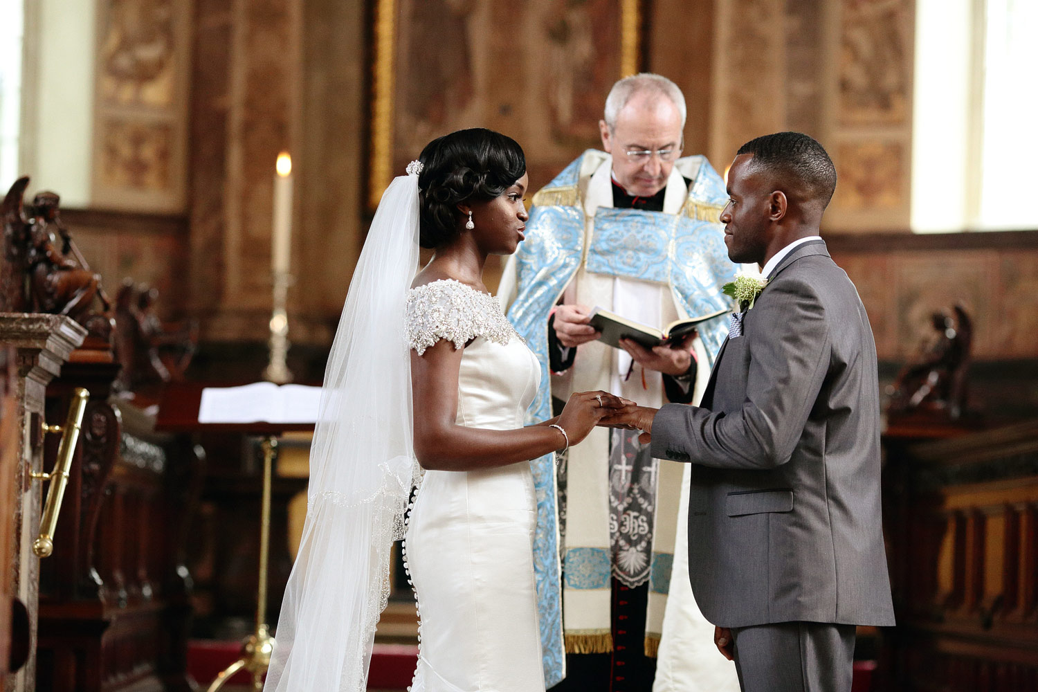 African wedding ceremony in London