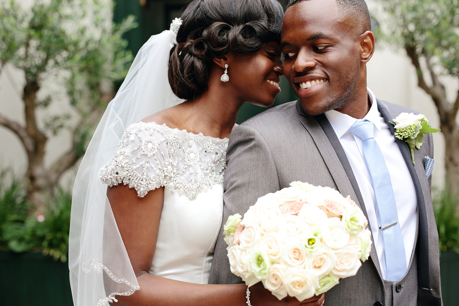 The Berkeley Hotel luxury African wedding in London