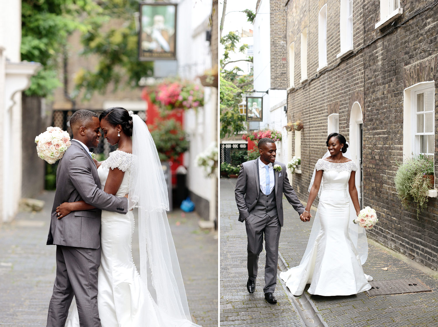Justin Alexander luxury wedding dress