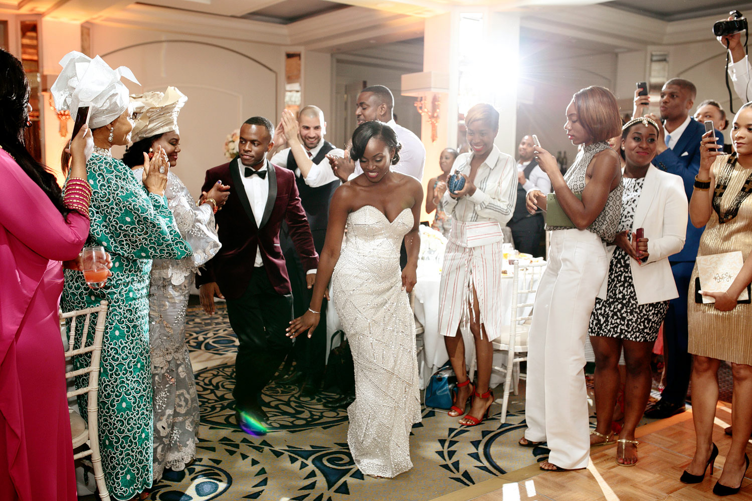 Scala wedding dress at The Berkeley Hotel in London