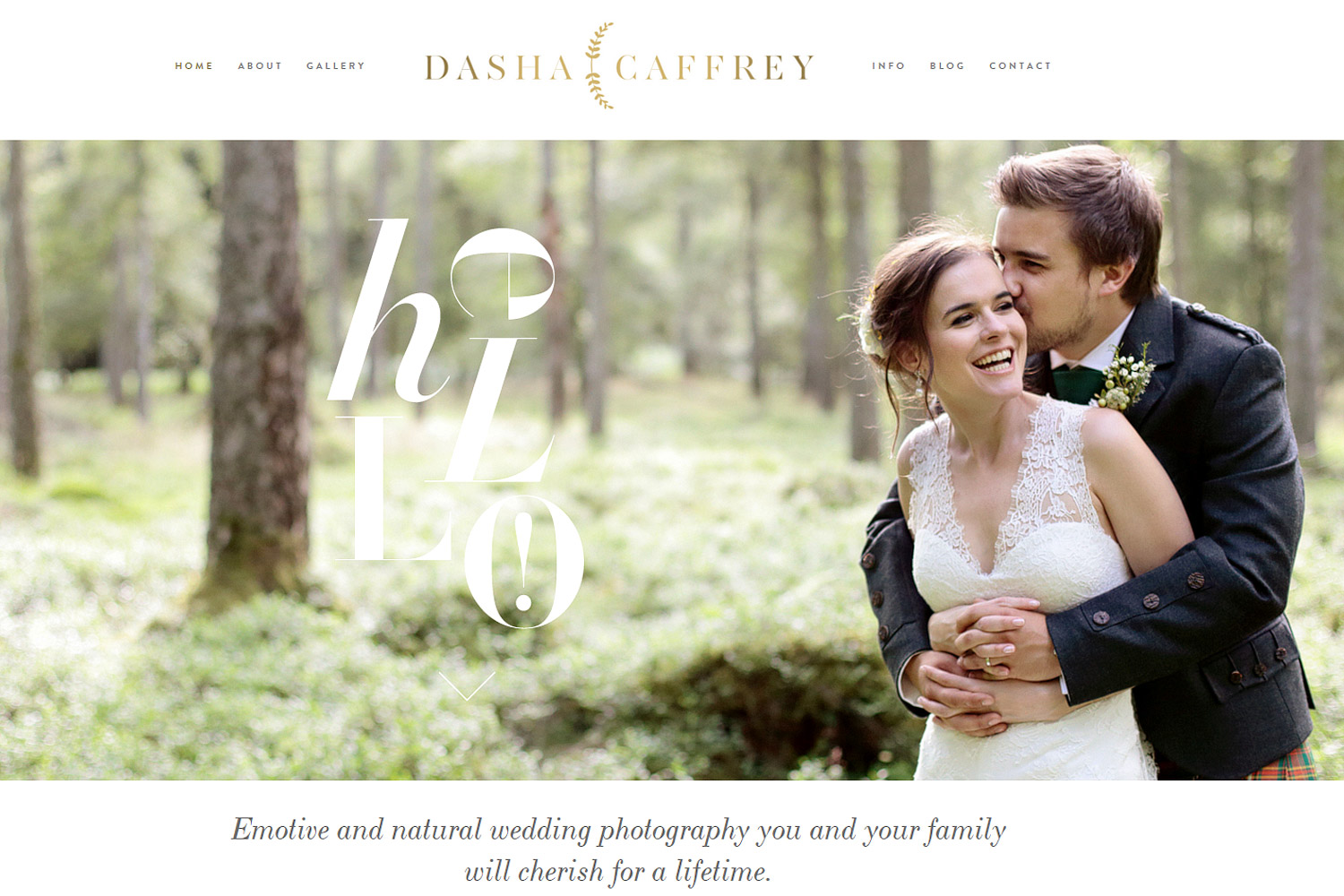 wedding photographer in Ireland Dasha Caffrey