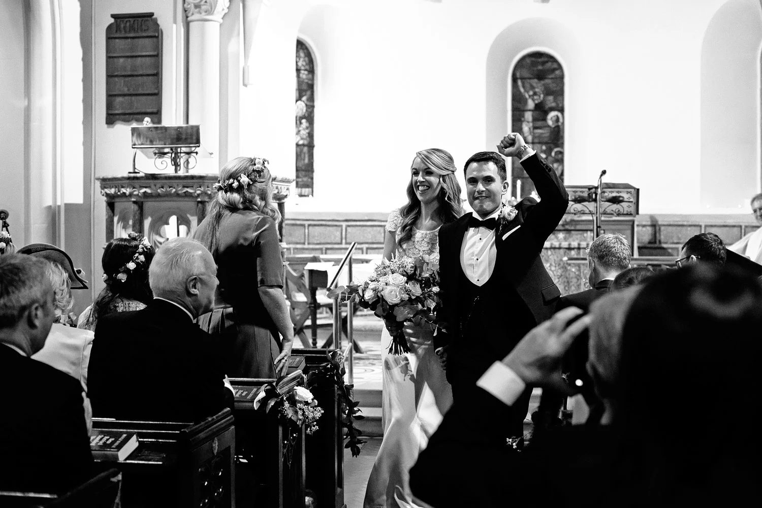 Tinakilly House wedding ceremony photo