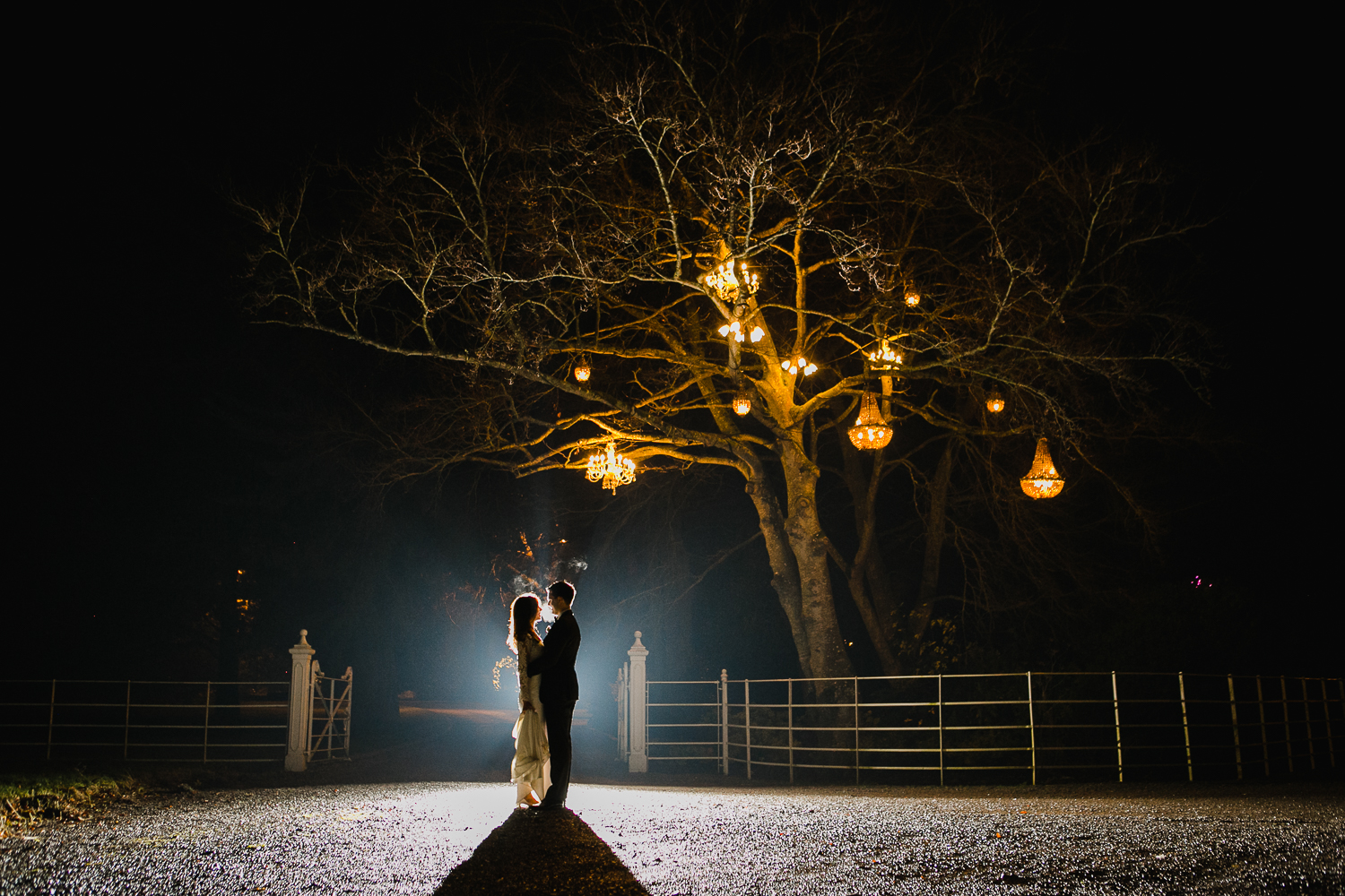 winter wedding at Ballymagarvey Village
