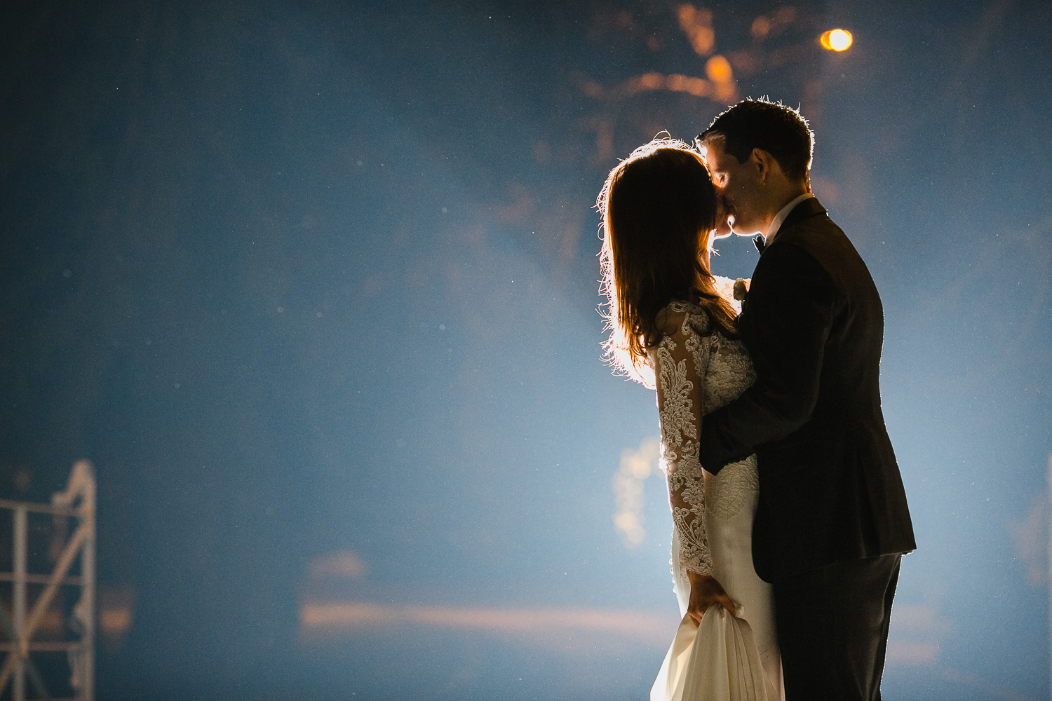 creative bride and groom photo at Ballymagarvey Village