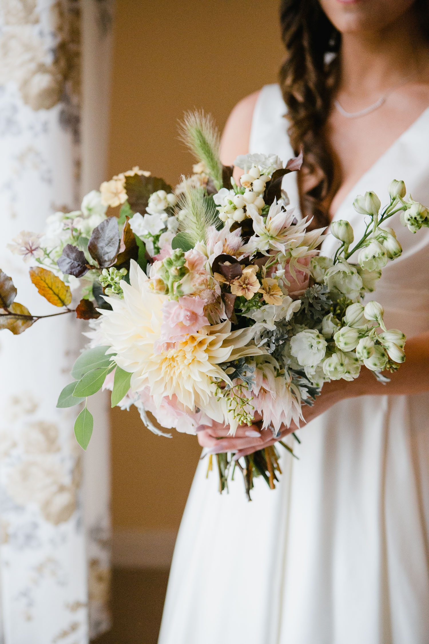 Pastel Bridal Bouquet For Irish Wedding