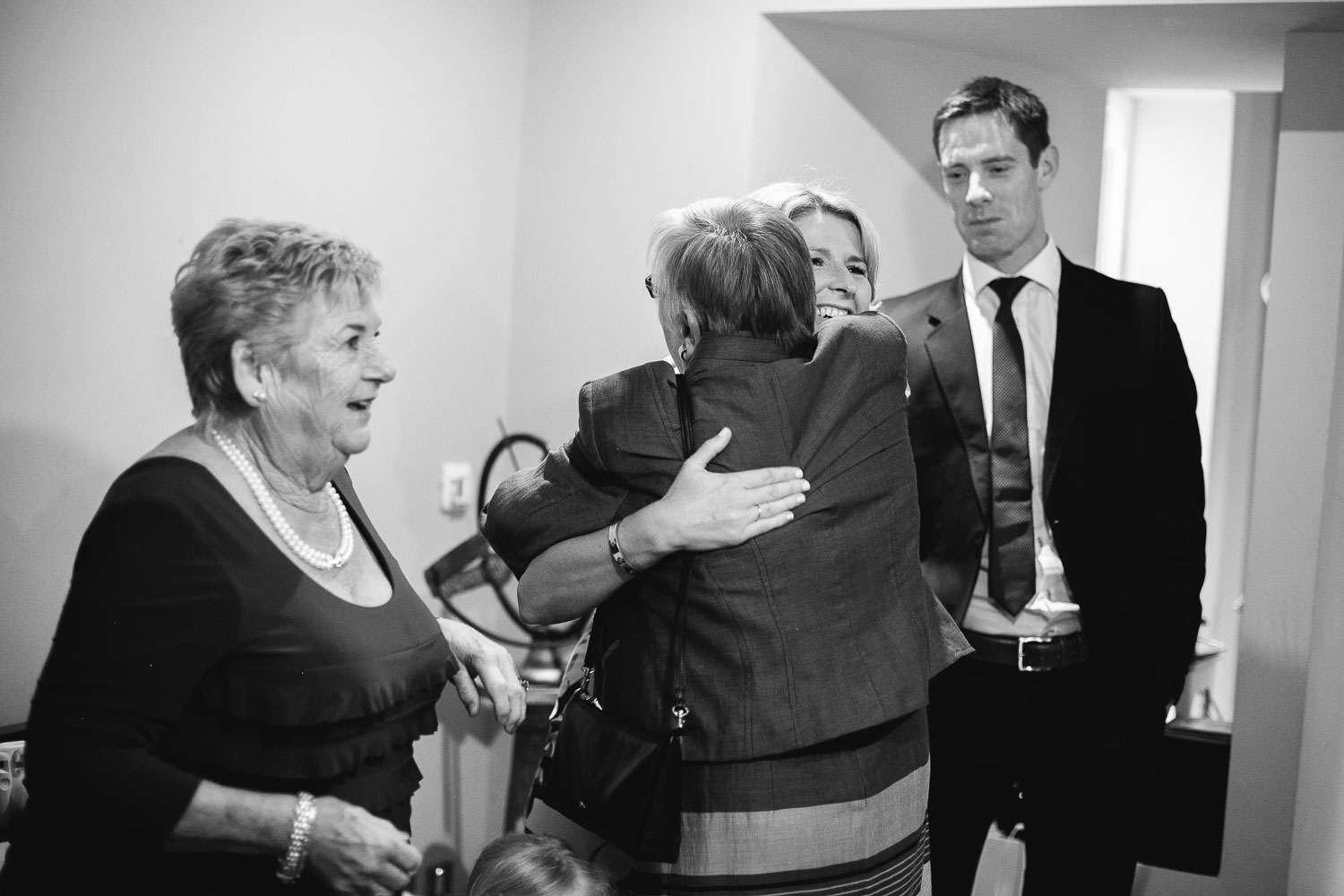 Intimate Documentary Wedding Family Photo
