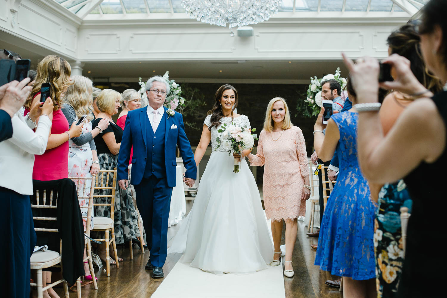 Bridal Party Entrance In Tankardstown House
