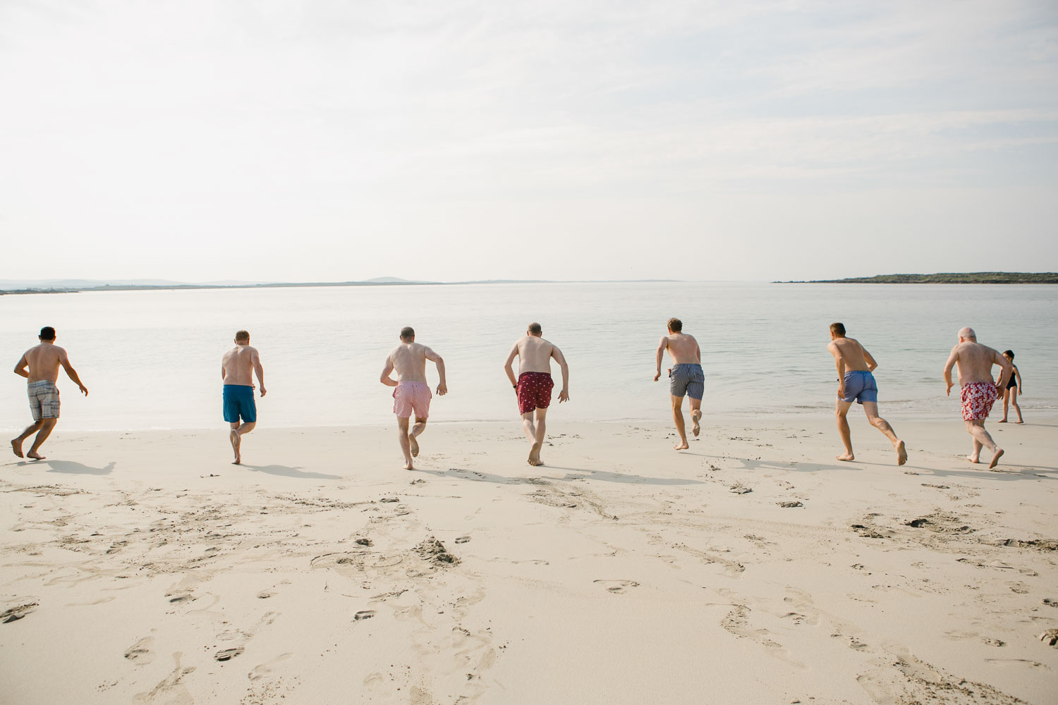Groom Pre-Wedding Morning Swim Connemara