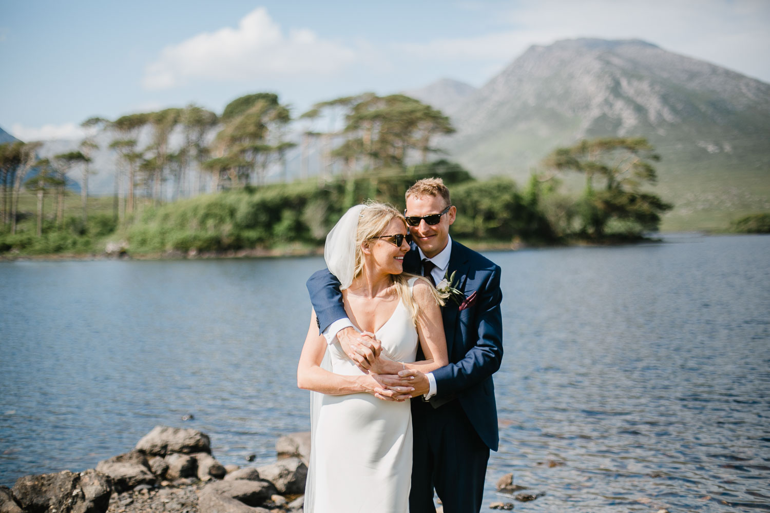 Bride And Groom Photo In Connemara National Park