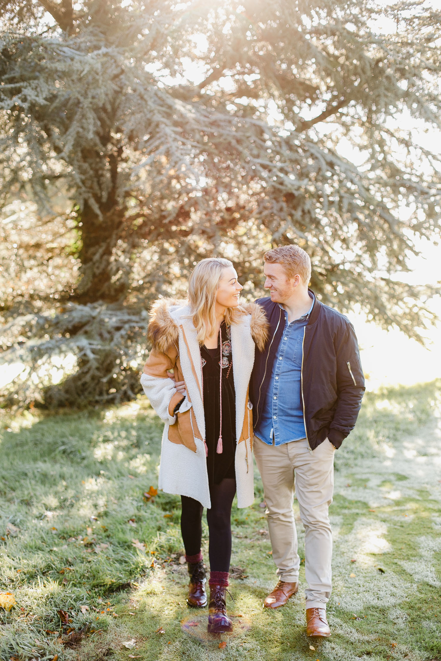 Fall Engagement Photoshoot In Ireland
