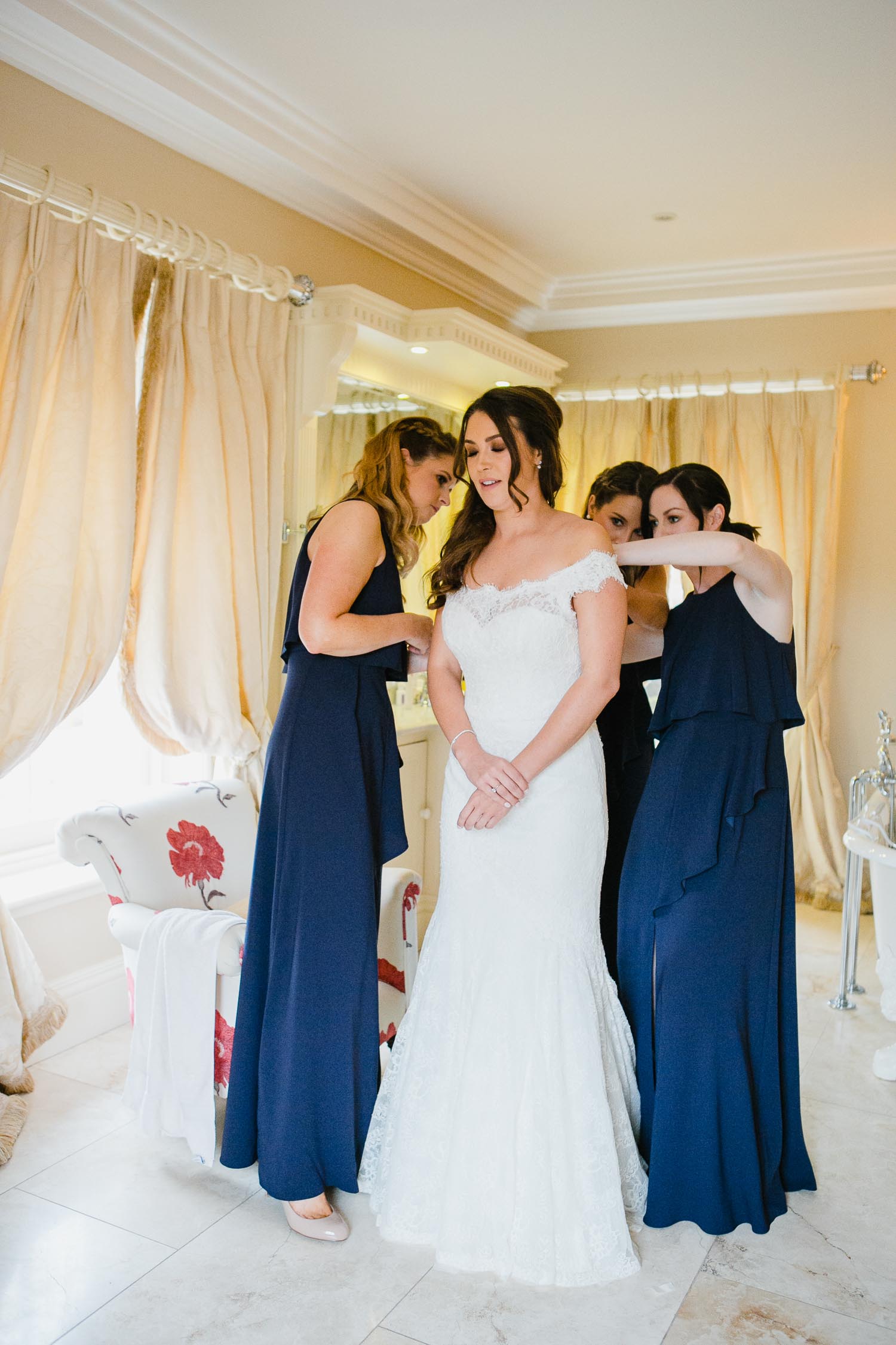 Bridal Suite Tankardstown House Wedding Photo