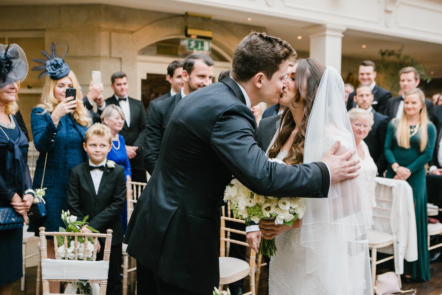 Tankardstown House Wedding Bride Groom First Look