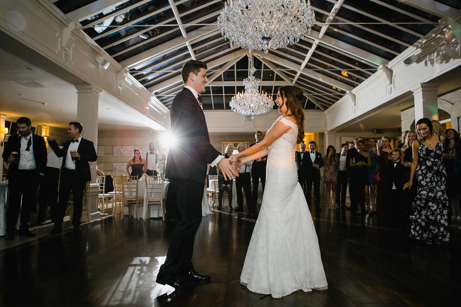 Tankardstown House Wedding First Dance In Orangery