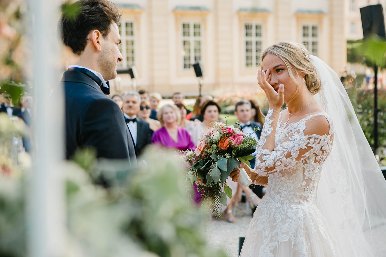 Emotional Outdoor Wedding Ceremony