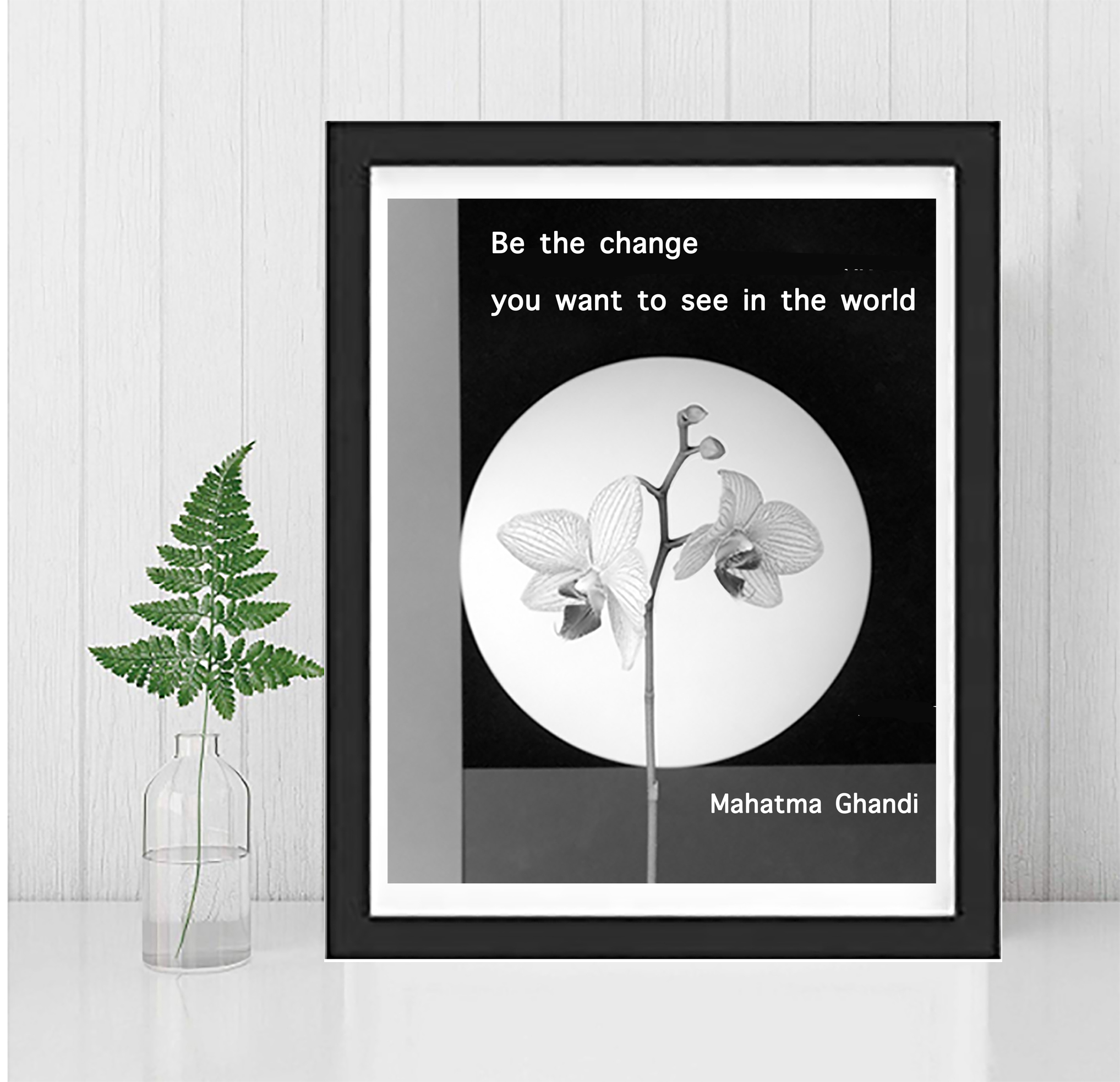 BLACK 11X14 FRAME GHANDI.jpg
