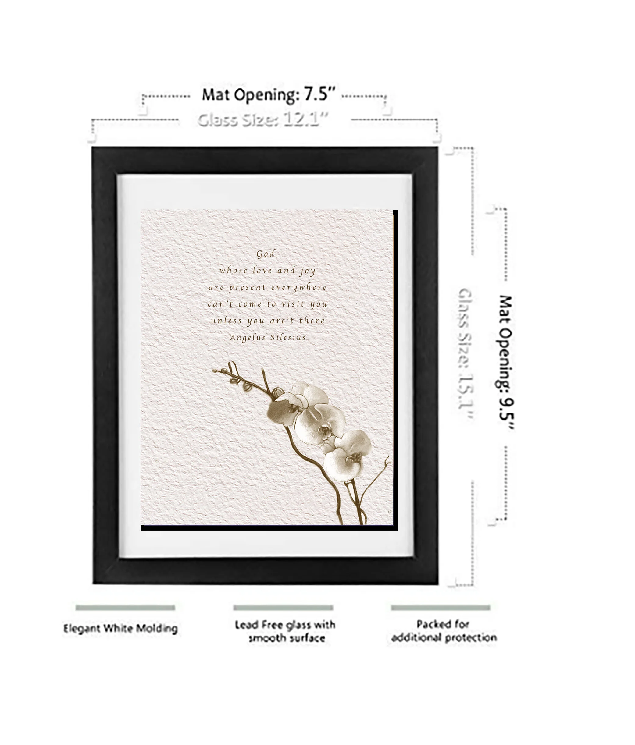 DIMENSIONS BLACK PICTURE FRAME WITH MAT.jpg