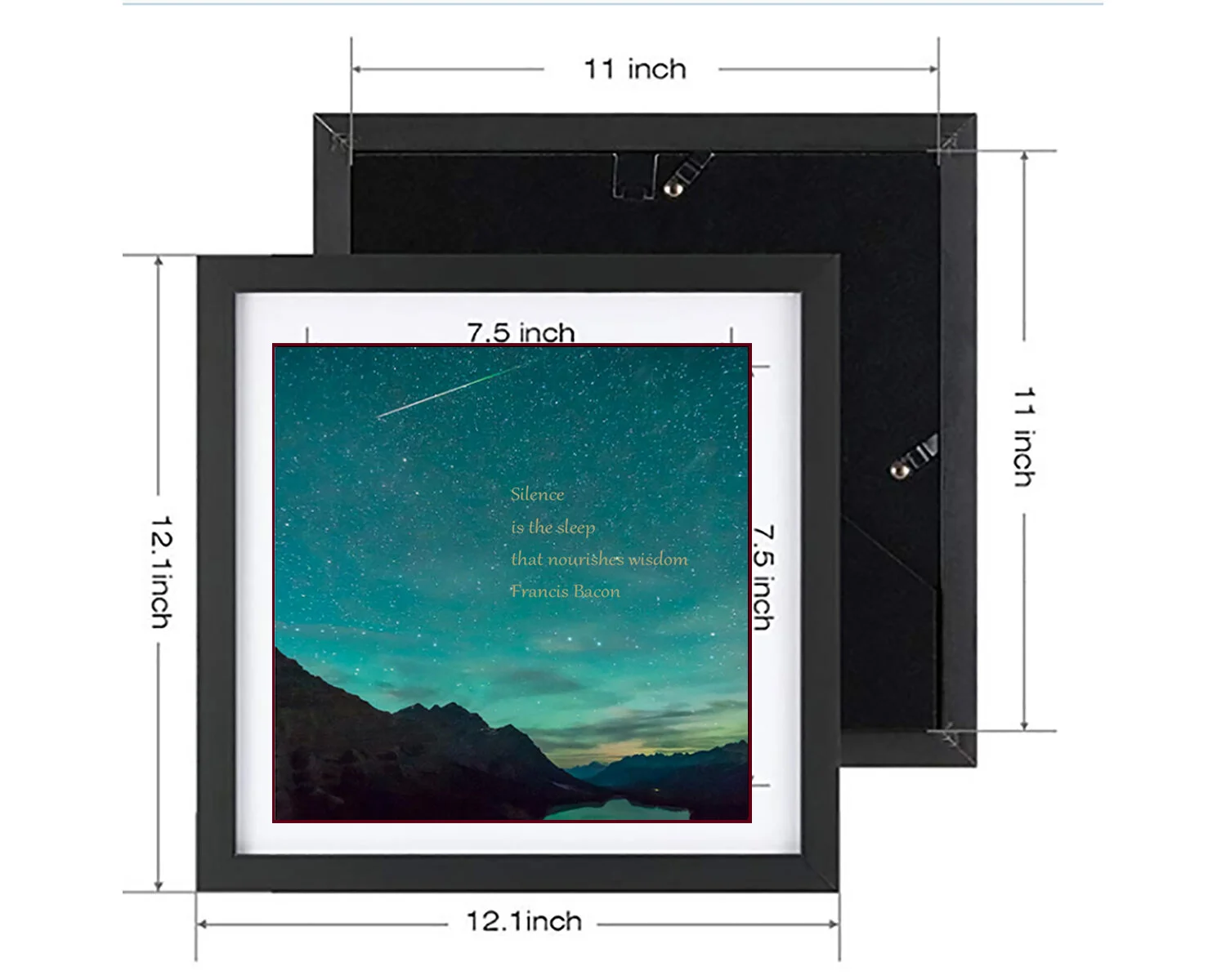 12X12 SILENCE DIMENSIONS