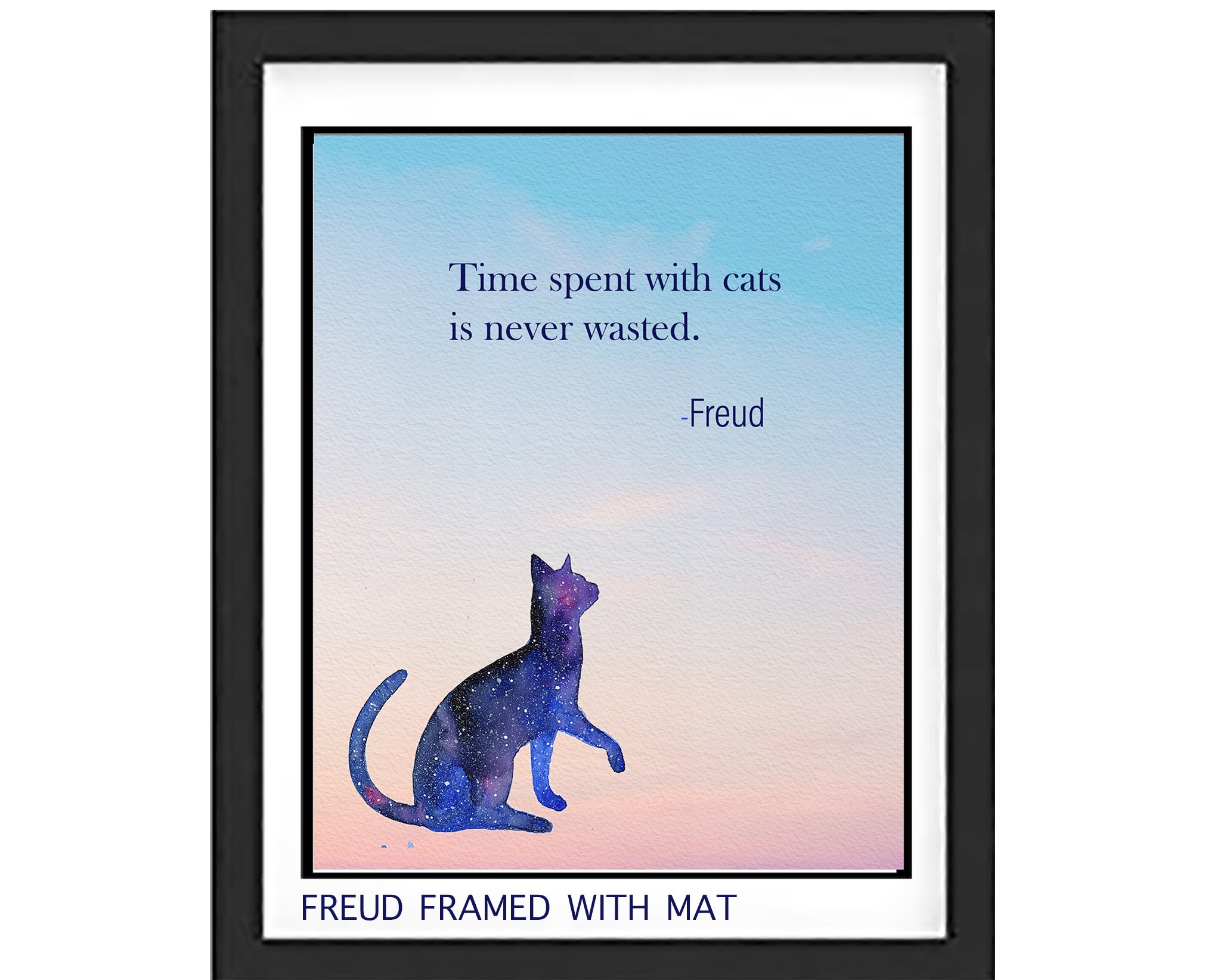 FRAMED FREUD BLACK FRAME WITH MAT.jpg