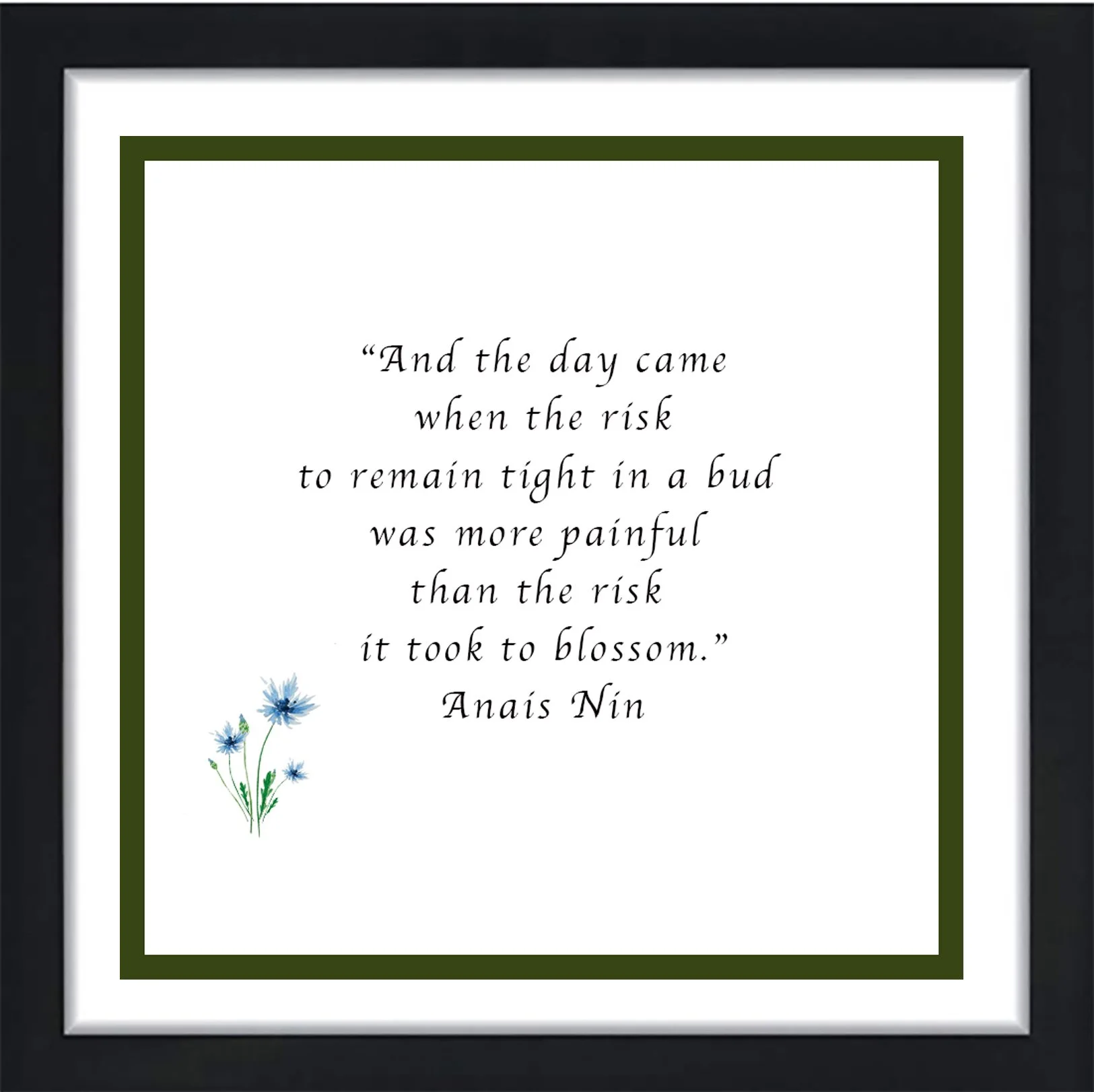 BLACK FRAME 12X12 ANAIS NIN.jpg