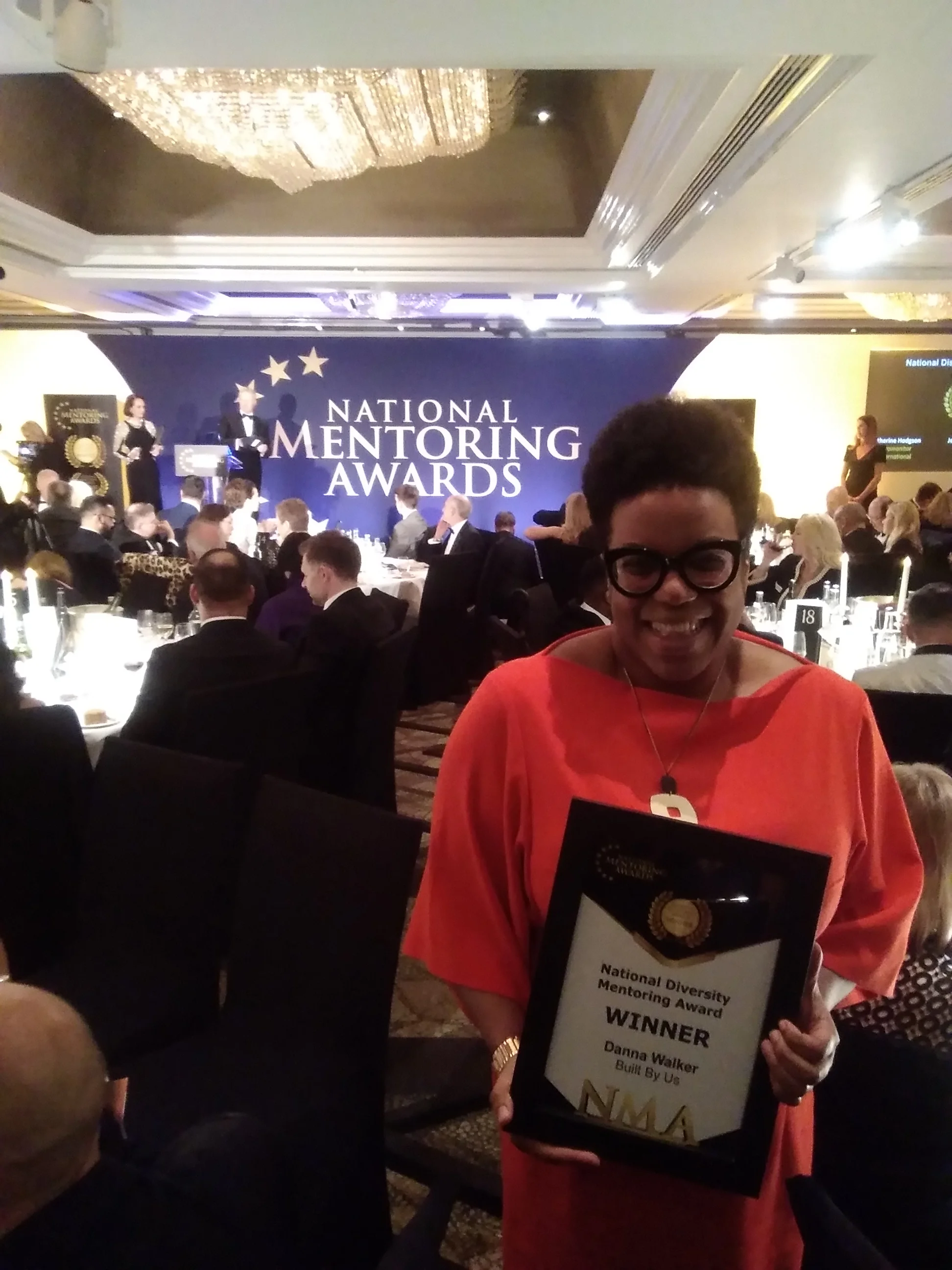 Danna Walker at The National Mentoring Awards 2019 - Winner.jpg