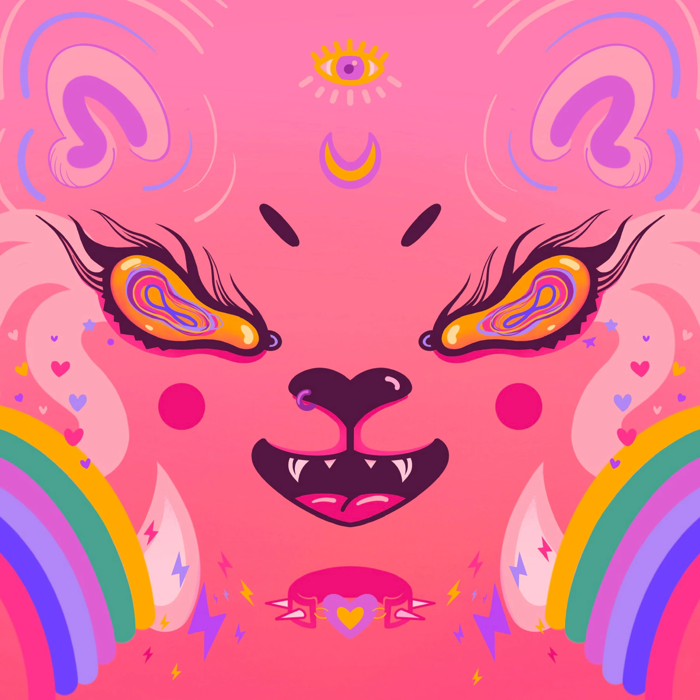 Rainbow Kitty Funscape