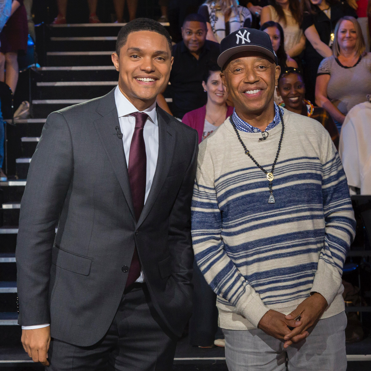 Trevor Noah interviews Russell on the Daily Show