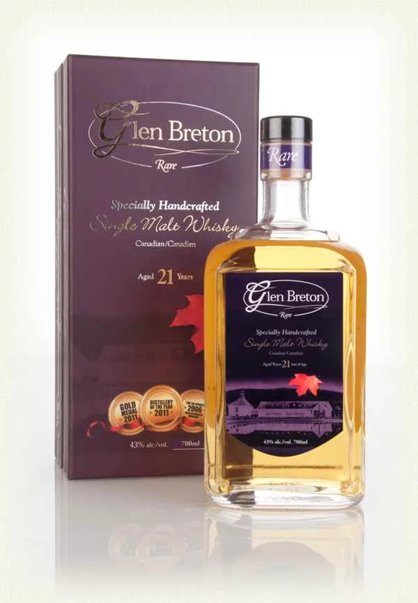 Glen Breton Whisky made by Glenora Distillery- Cape Breton Island