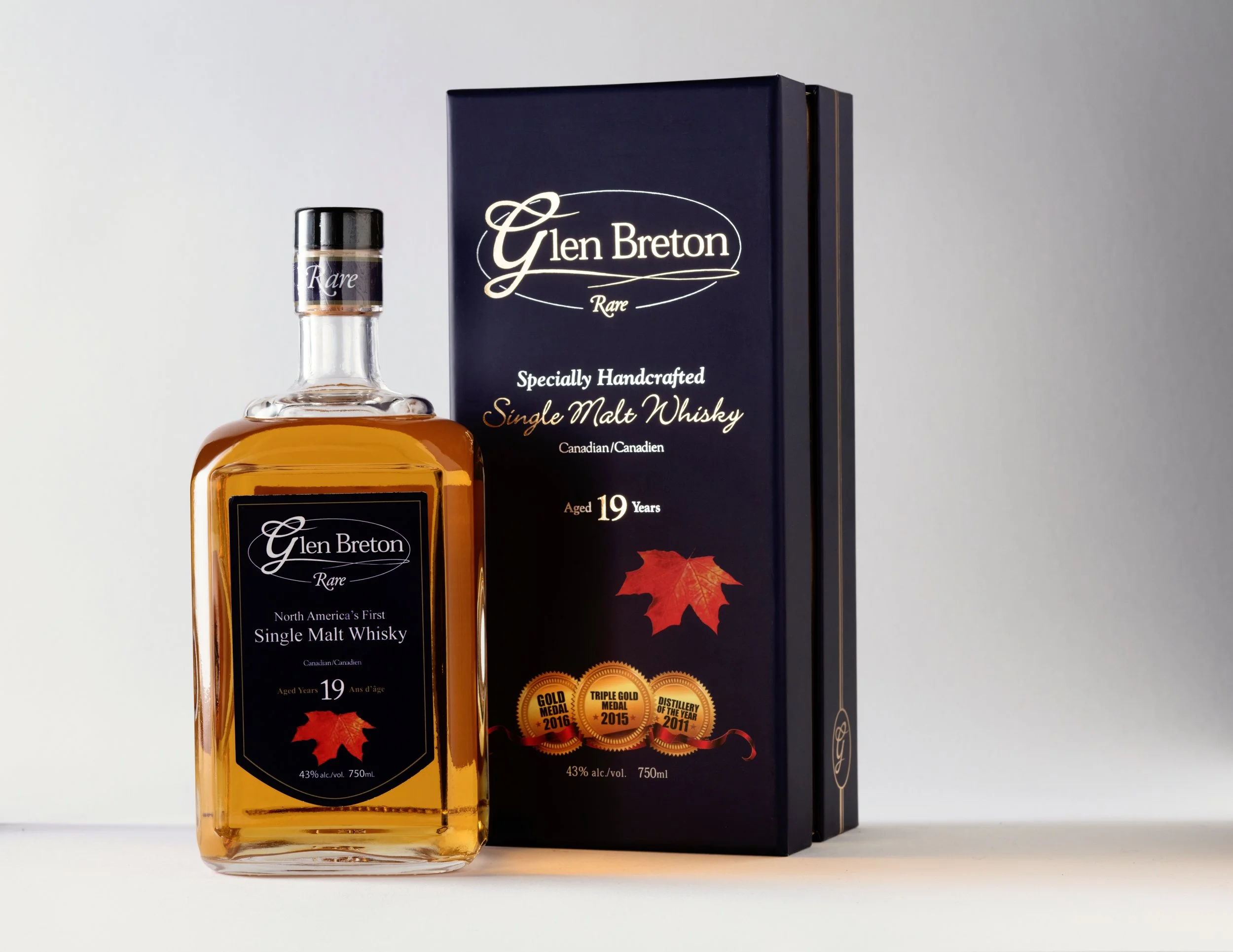 Glen Breton Single Malt Whisky - 19 year old