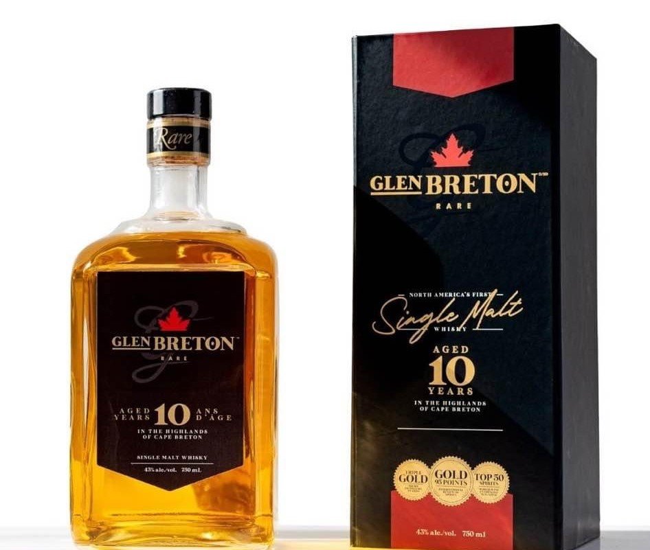 Glen Breton Whisky made by Glenora Distillery- Cape Breton Island