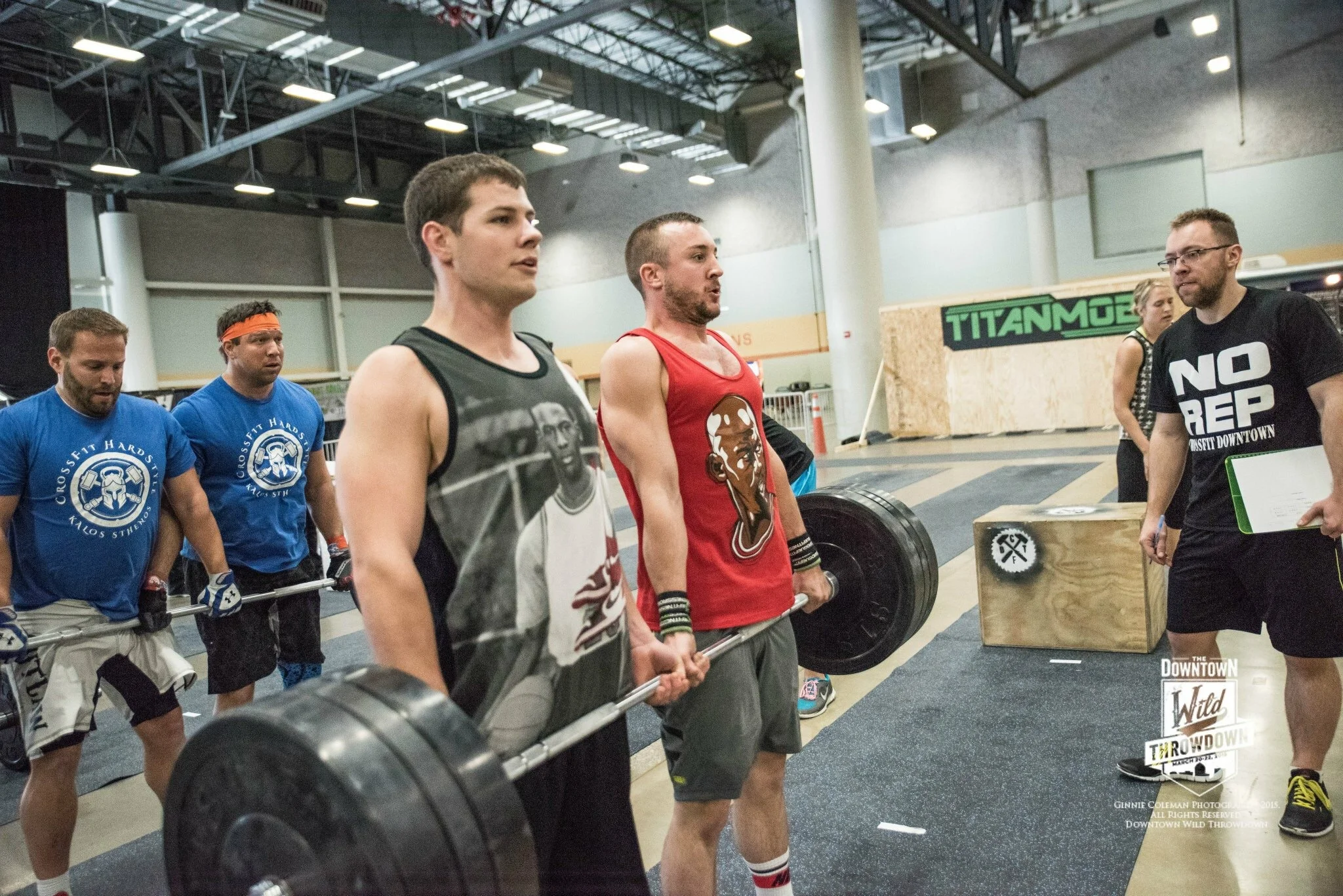 Here's Zac, on the left at The Downtown Wild Throwdown last March.