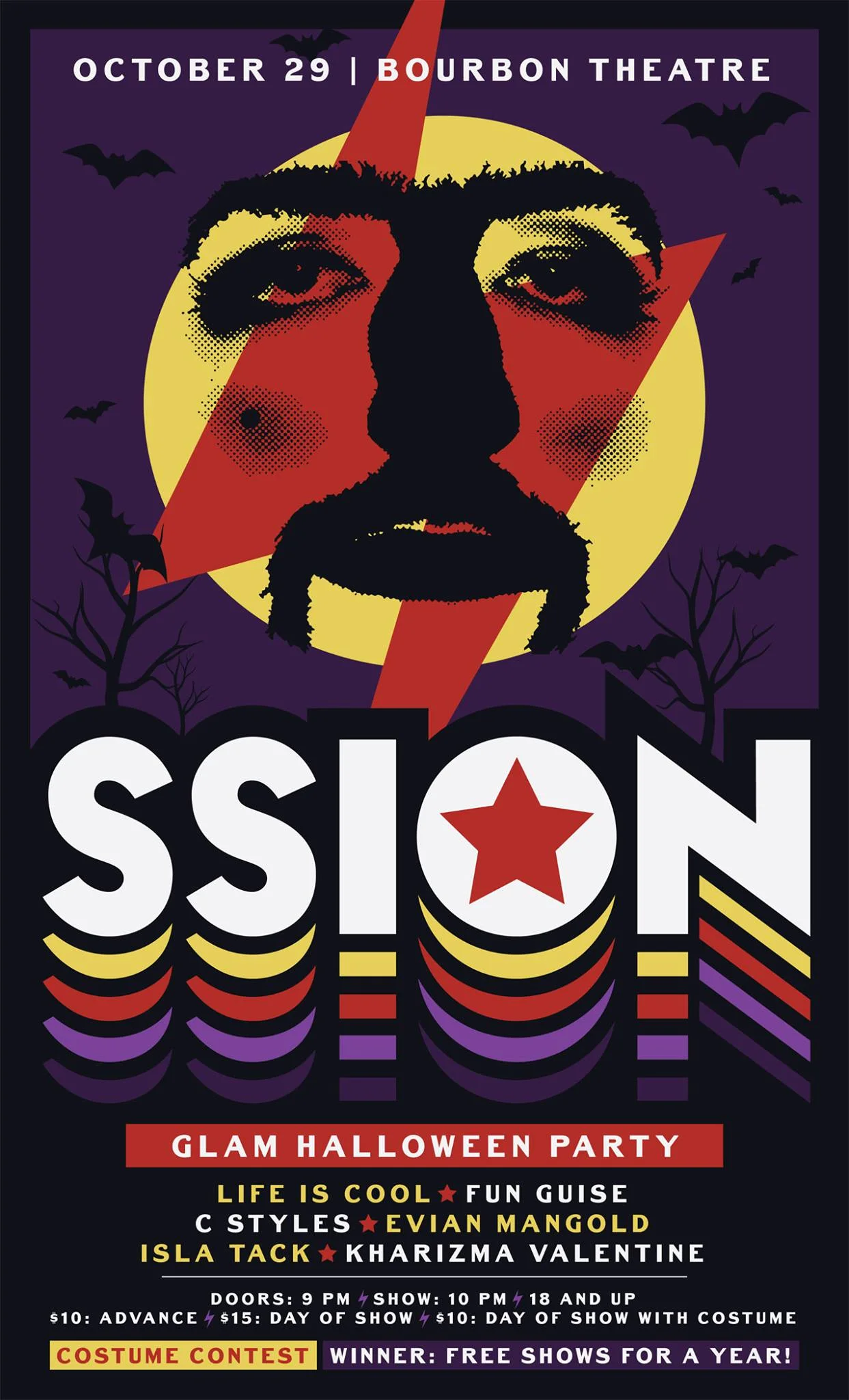 SSION October 29th @ Bourbon Theatre Lincoln, NE