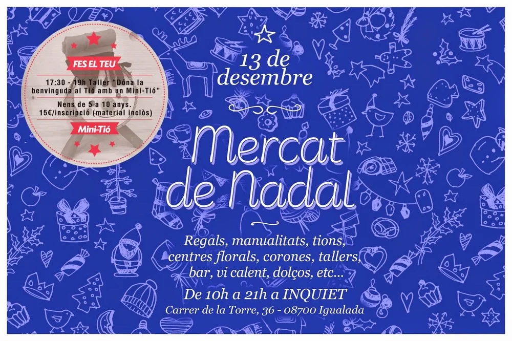 El Mercat de Nadal de Can Alemany arriba demà a inQuiet