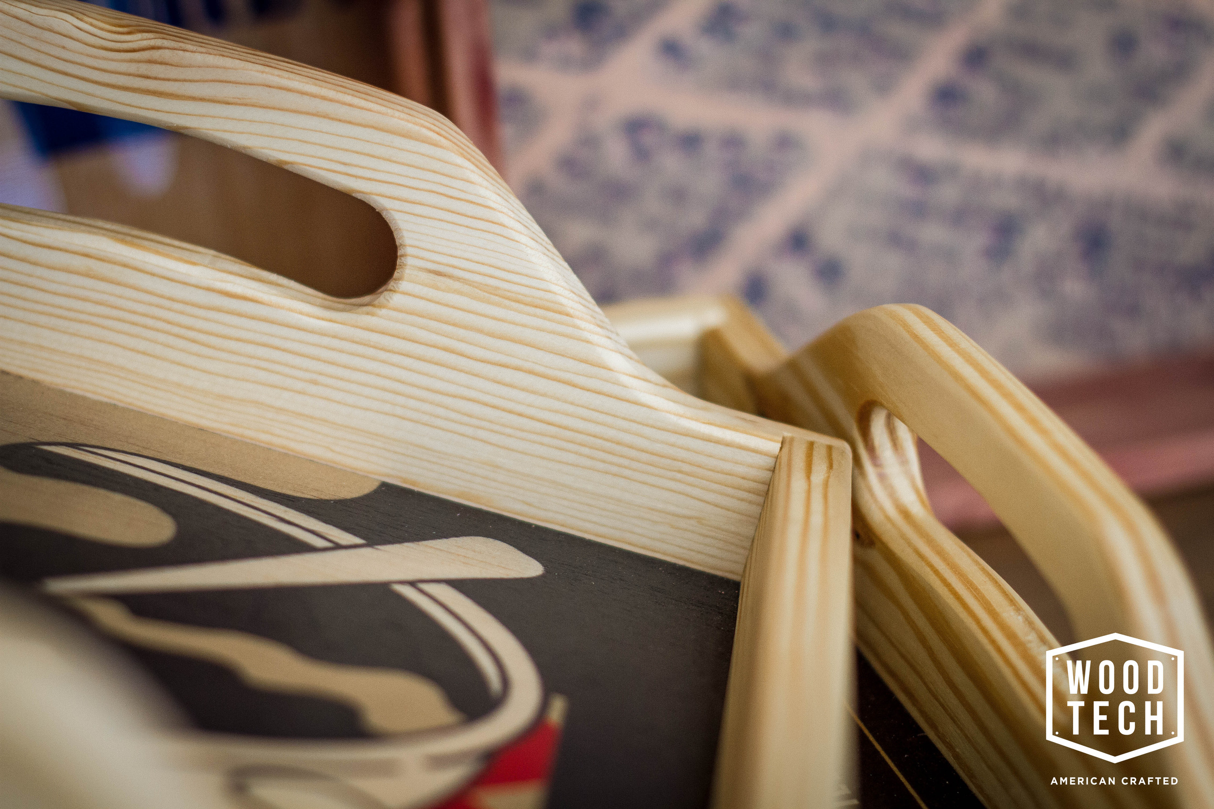 Custom Wooden Tray Detail 1