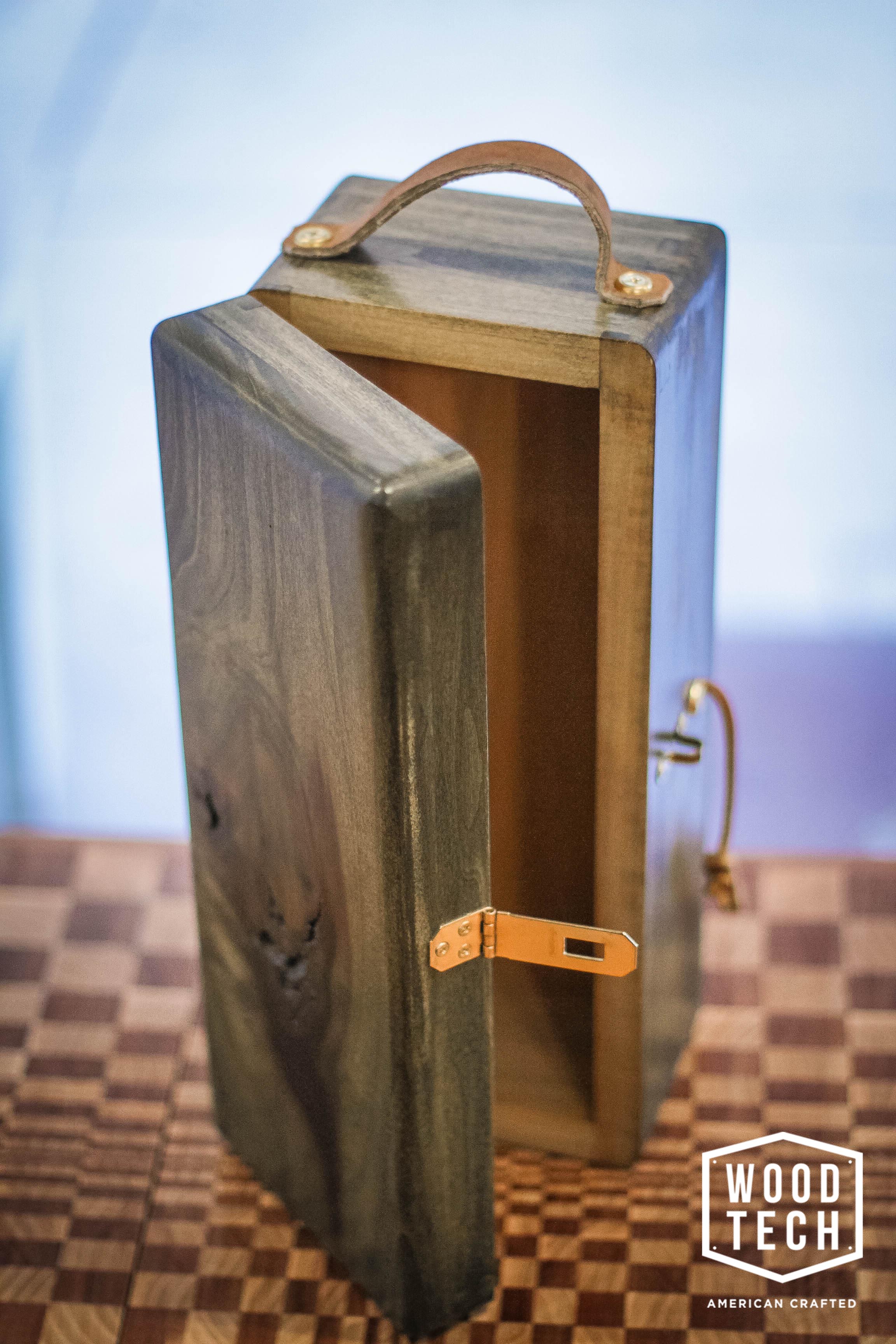 Custom Wooden Liquor Bottle Box