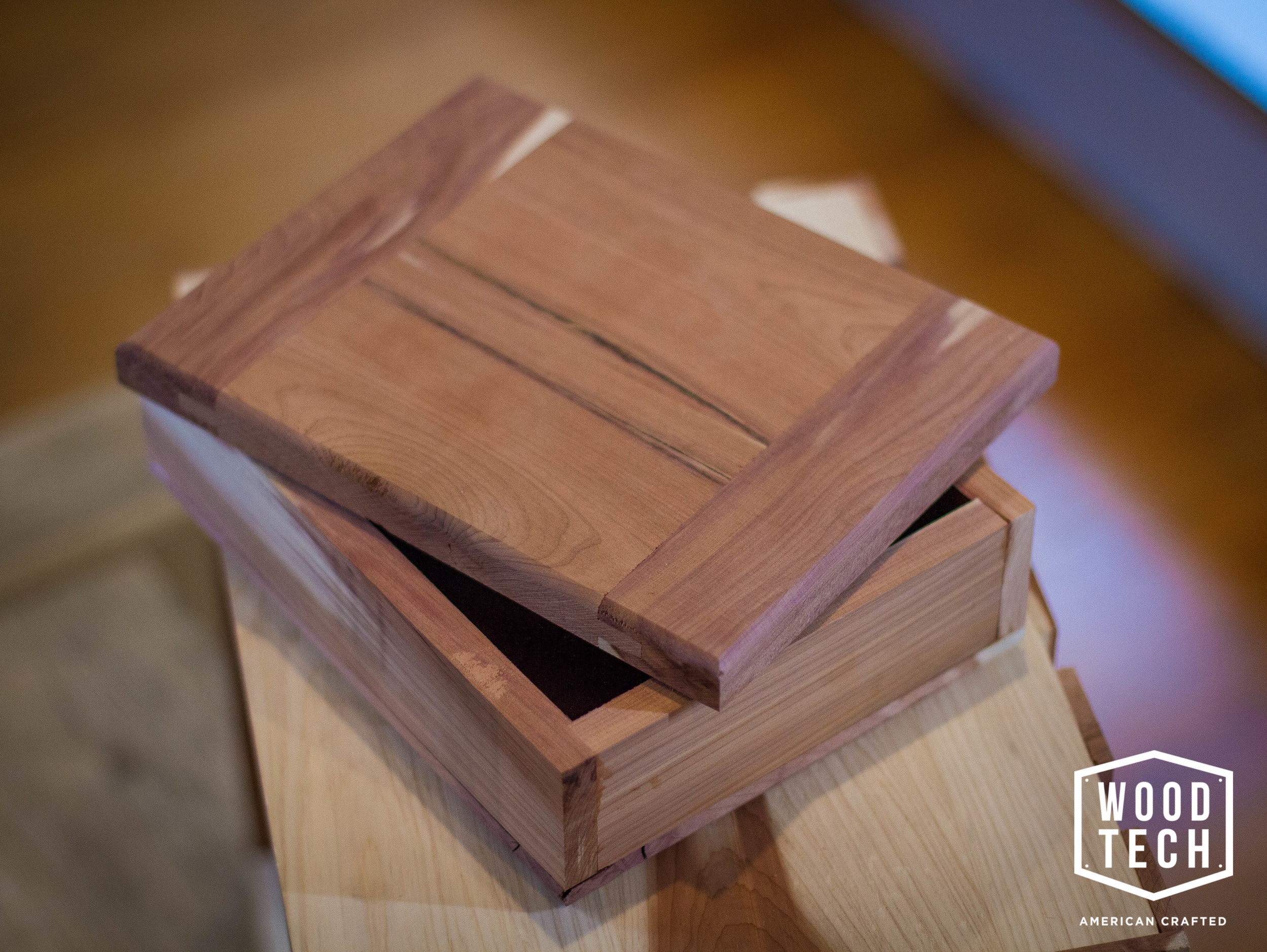 Custom Wood Memory Box