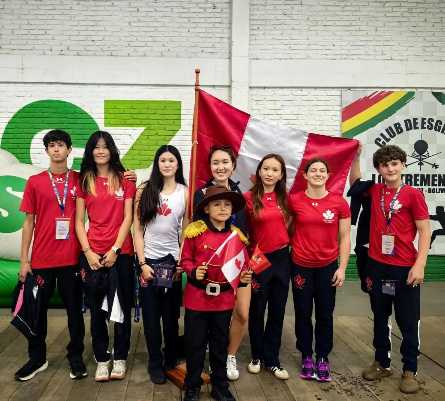 Team Canada 🇨🇦 started their journey in Bolivia 🇧🇴.

South and PanAm U15/U17/U19 Championships.

Let&rsquo;s cheer on them!
Go, Team Canada, Go!🇨🇦

All this athletes represent Ares Pentathlon &amp; Fencing Club. Accompanied by the coach Loreto 