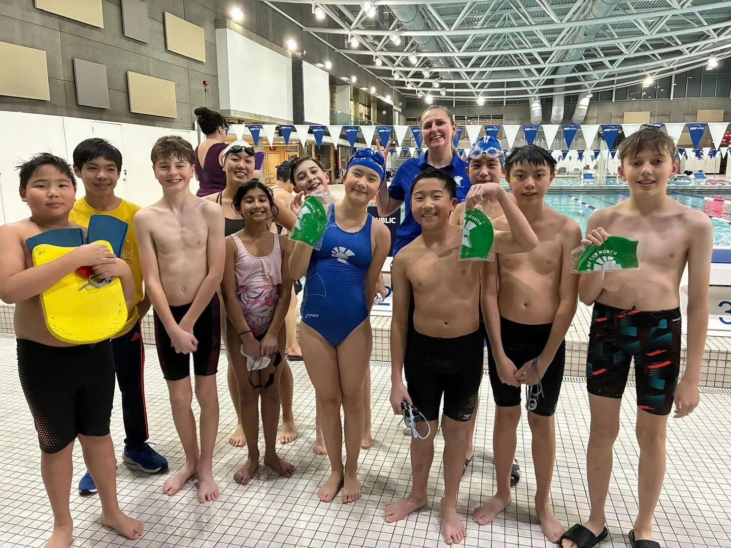 🏊&zwj;♂️ 🏊&zwj;♀️ Congrats Swimmer of the Month athletes! 🙌 

@pentathloncan @pentathlon_alberta @mnpsportcentre 

#modernpentathlon #bluecrew