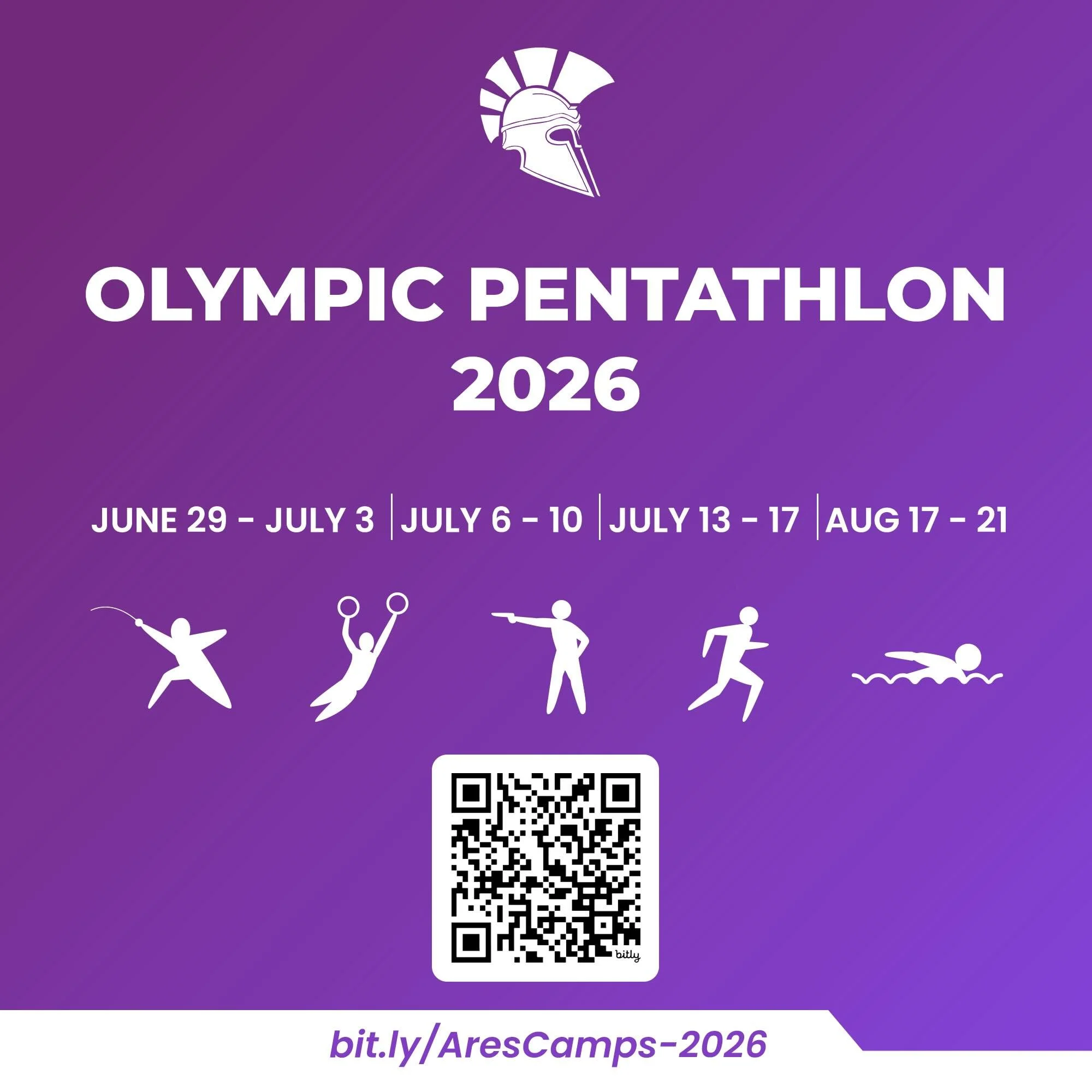🤺You still have time!🤺

We have few spots available for Ares Pentathlon &amp; Fencing Club Summer Camps in partnership with MNP Community &amp; Sport Centre @mnpsportcentre 

Don&rsquo;t miss this great opportunity to try a New Sport and Meet new f