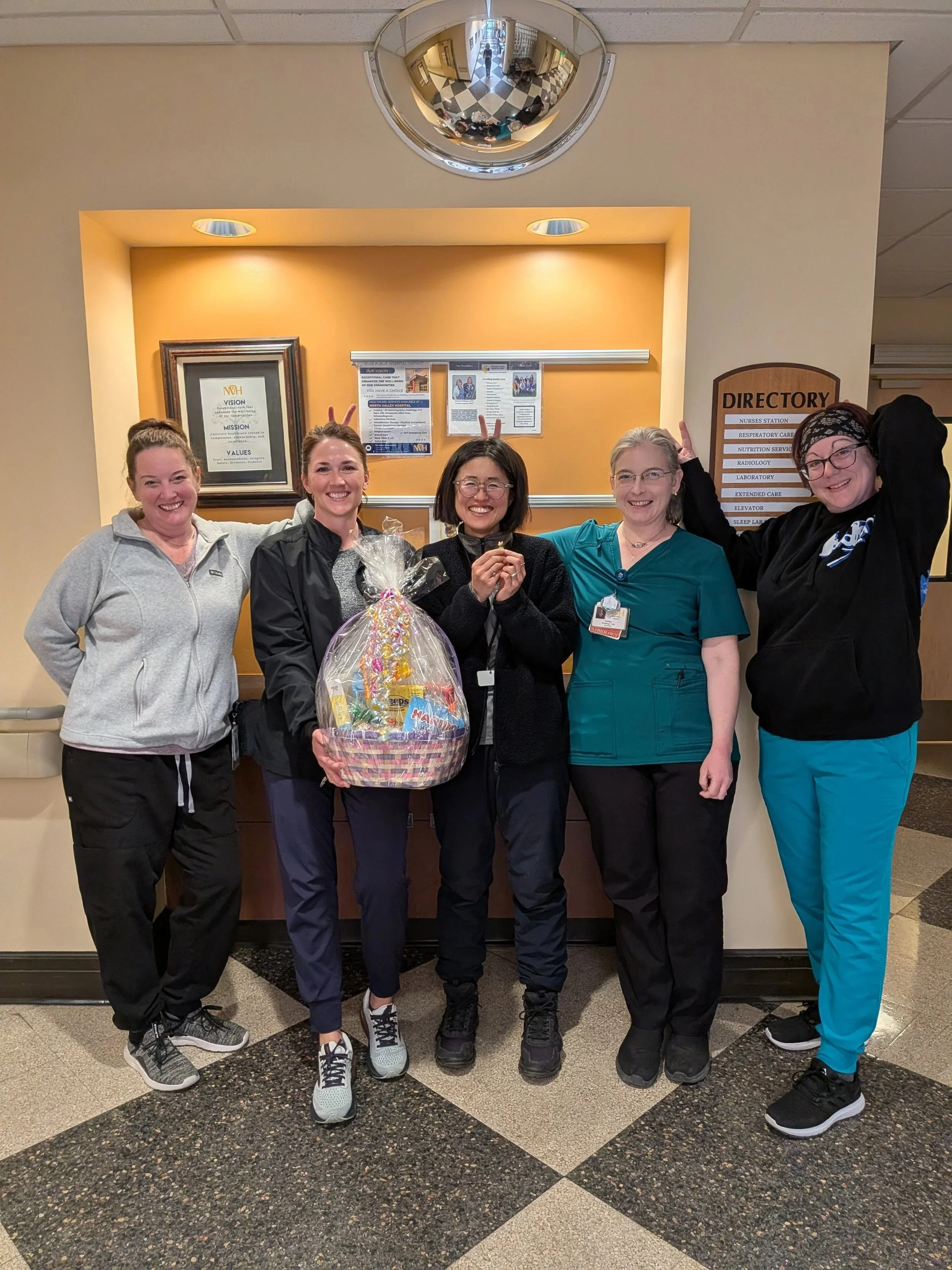 Yuko found the golden bunny!