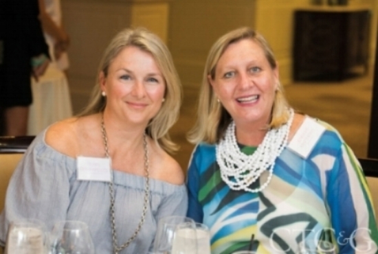 Eileen Deschapelles with C&G Media Group Group Publisher Jennifer Matthews at a luncheon for the winners. Click here to see all the photos.