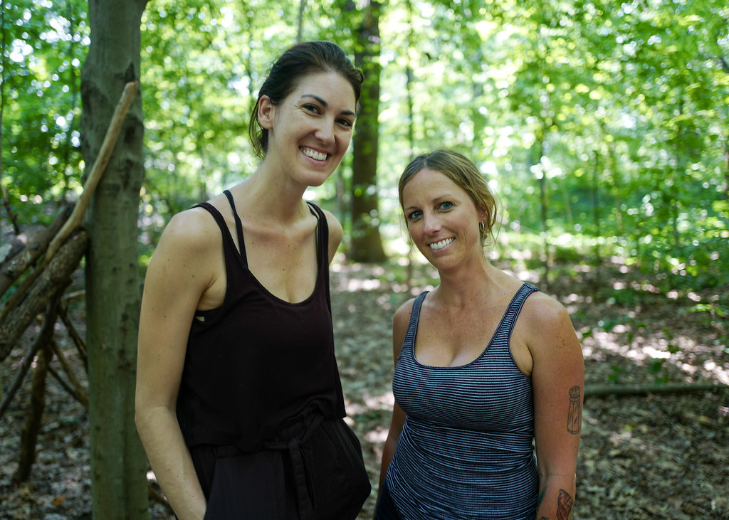 Founders of Cattail Nature Collective , Valerie Lockhart and Alicia Hedgecoth Photo by Torz Dallison Photography