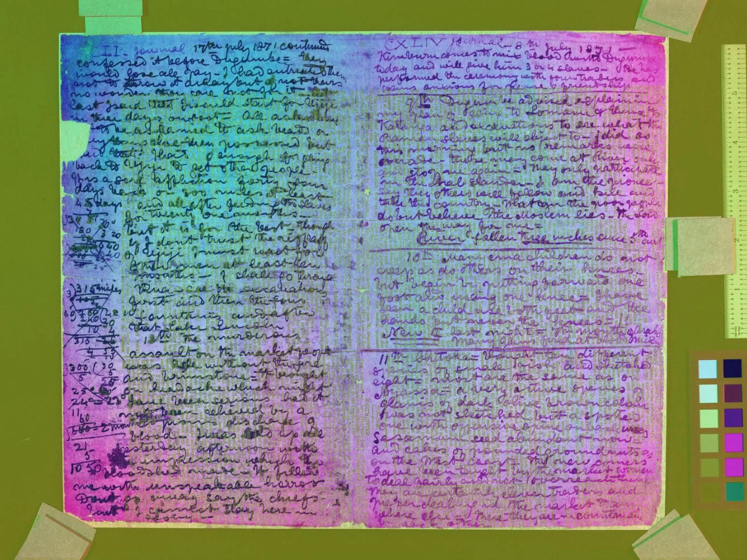 Critical Essays on Livingstone's 1870 Field Diary and Select 1870-1871 Manuscripts: A Multispectral Critical Edition . Located at livingstoneonline.org . College Park: University of Maryland Library, 2016 (beta edition), 2017 (first edition, forthcoming). Competitive, peer-reviewed, NEH-funded digital humanities project. 