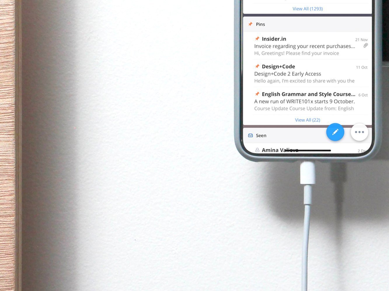 iphone wall holder