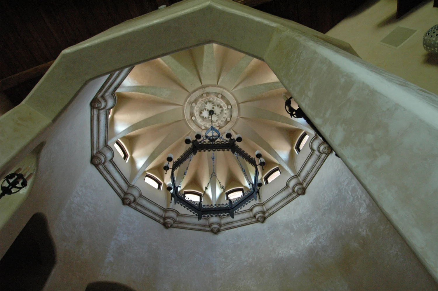 in the foyer